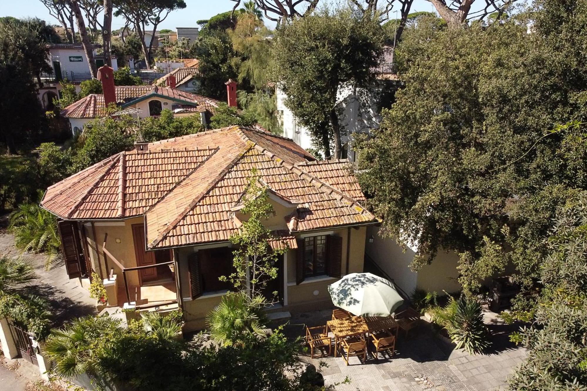 Exclusive Charming Villa - Free Parking 400 Mq Garden - Rome Airport - Roseto Villa Dream Fregenae Ngoại thất bức ảnh
